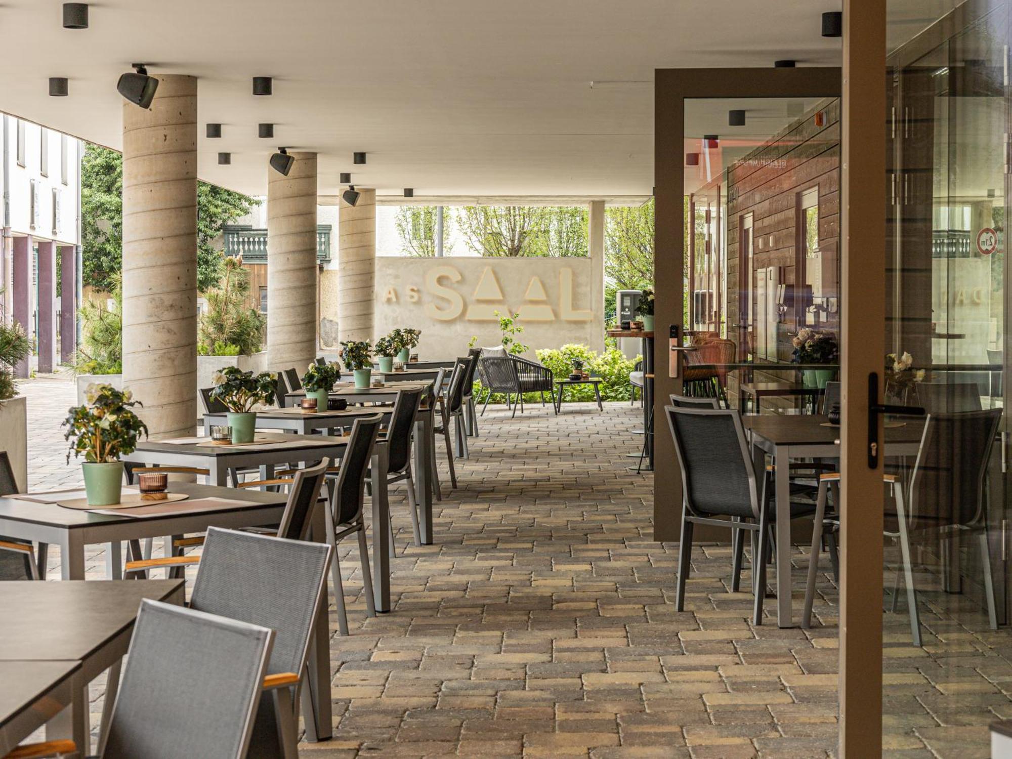 סאלפלדן אם שטיינרן מיר Hotel Das Saal מראה חיצוני תמונה